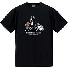Basketball junky トラベリング ストレッチDryTEE【BSK23B16K】ブラック