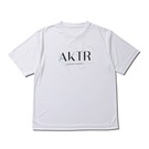 AKTR GLOW SPORTS TEE WH【123-049005】