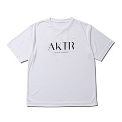 AKTR GLOW SPORTS TEE WH【123-049005】