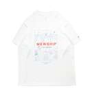 MEWSHIP NEW YORKER S/S PL 【White×Blue×Orange】