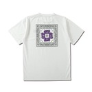 AKTR PAISLEY LOGO DRYTECH TEE WH【223-033005】