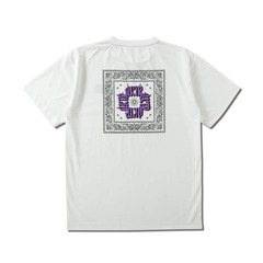 AKTR PAISLEY LOGO DRYTECH TEE WH【223-033005】