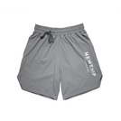 MEWSHIP LOGO split half pants 【D.Gray×White】