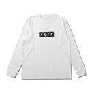 AKTR SPLASH BOX LOGO L/S SPORTS TEE WH【223-013005】 AKTR SPLASH BOX LOGO L/S SPORTS TEE WH【223-013005】
