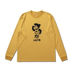 AKTR STENCIL NICK L/S SPORTS TEE YL【223-017005】