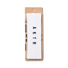 AKTR BASIC HEAD BAND CLASSIC MID WH 【522-016021】