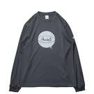 Mewship G.BALL stripe L/S PL【D.Gray×P.Blue】