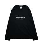 Mewship LOGO L/S CT 7.1【Black×White】