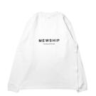 Mewship LOGO L/S CT 7.1【White×Black】