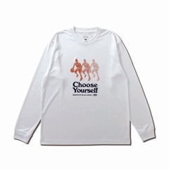 AKTR RETRO HOOPSTER L/S SPORTS TEE WH【124-002005】