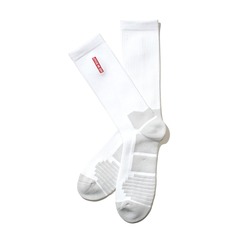 MEWSHIP M.R socks【White×Gray×R.Orange】