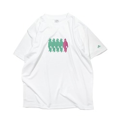 MEWSHIP Little MICKYS mini S/S PL 【White×D.BGR×Burgundy】