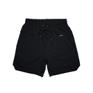MEWSHIP LOGO zip pocket pants 024 【Black×Black】