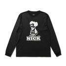 (Copy) AKTR CARTOON NICK L/S SPORTS TEE BK【224-022005】