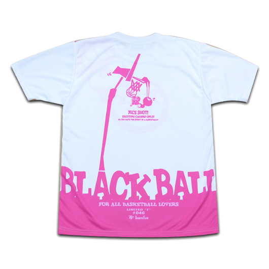 チームファイブ 昇華Tシャツ BLACK BALL 【ATL-046-08】