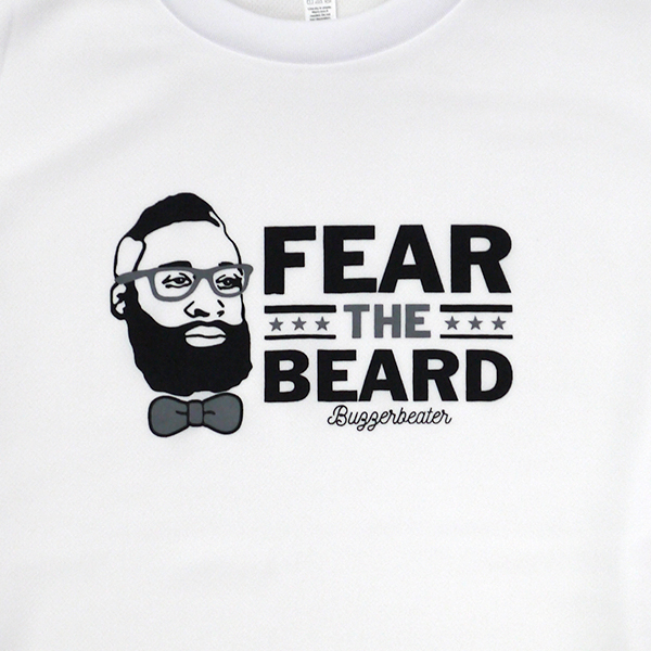 BUZZERBEATER BEARD L/S TEE WHITE