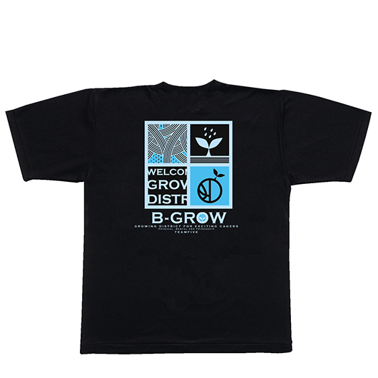 チームファイブ Tシャツ B-GROW【BT-0407】