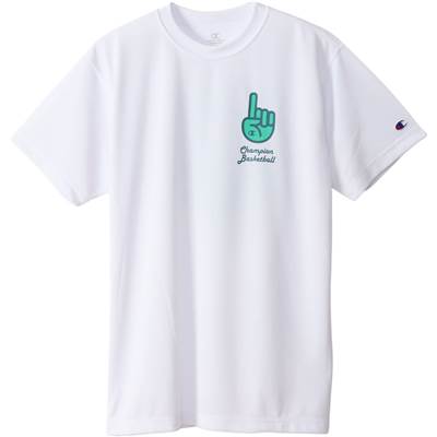 チャンピオン プラクティスTシャツ ホワイト【C3VB317_010】