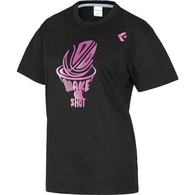 コンバース ウィメンズプリントTシャツ【CB381304 1900】