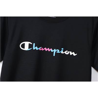 チャンピオン ミニプラクティスTシャツ ブラック【C3VB322 090】
