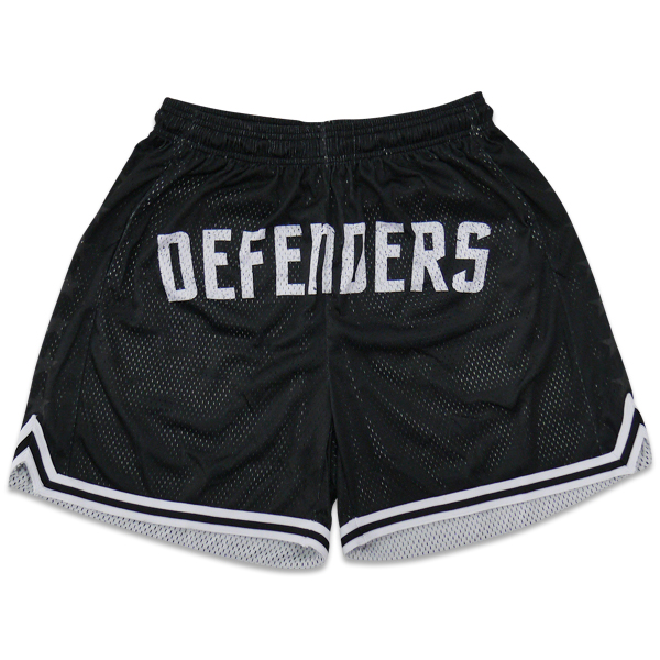 DEFENDERS WIDE SHORTS(BLK)