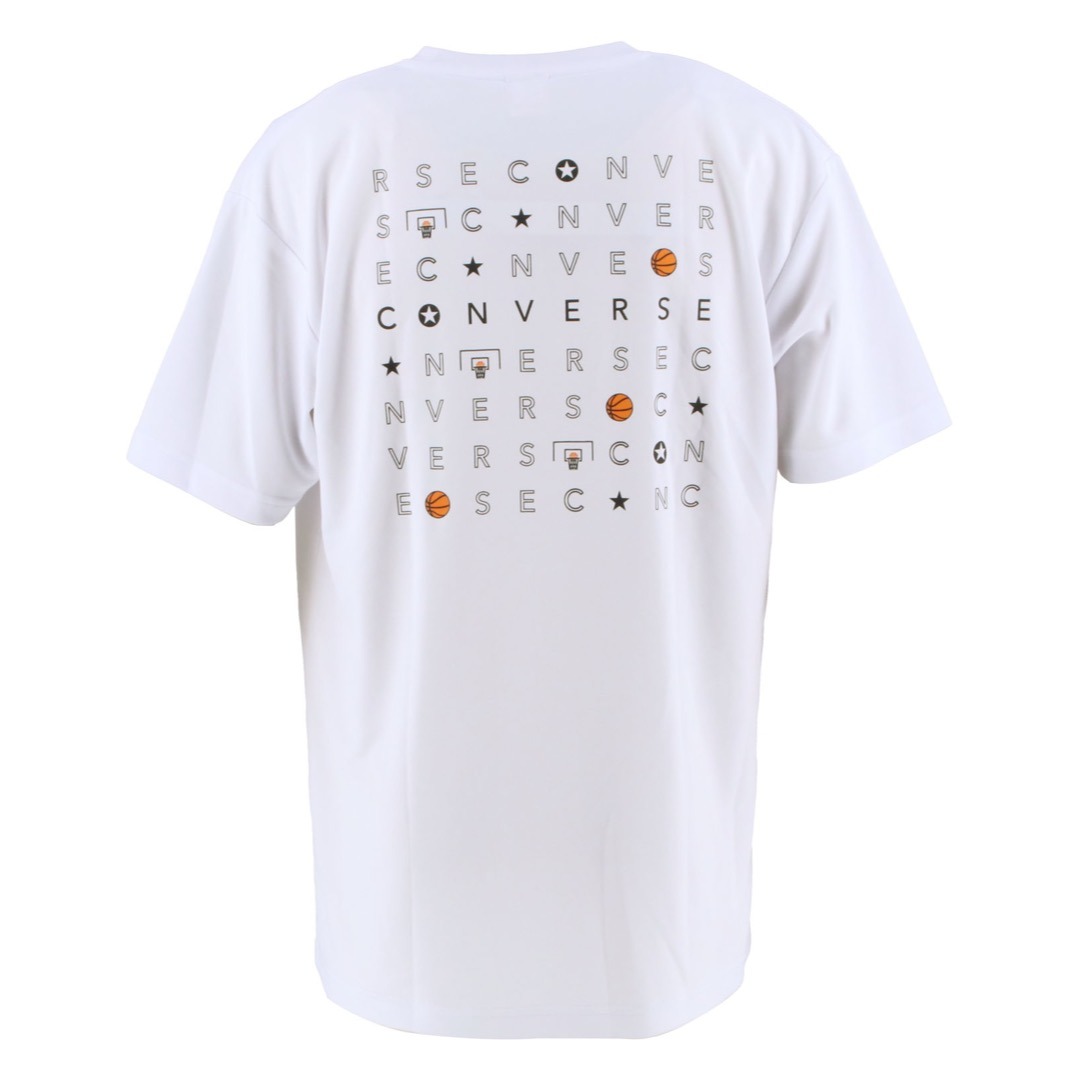 コンバース プリントTシャツ【CB221358 1100】