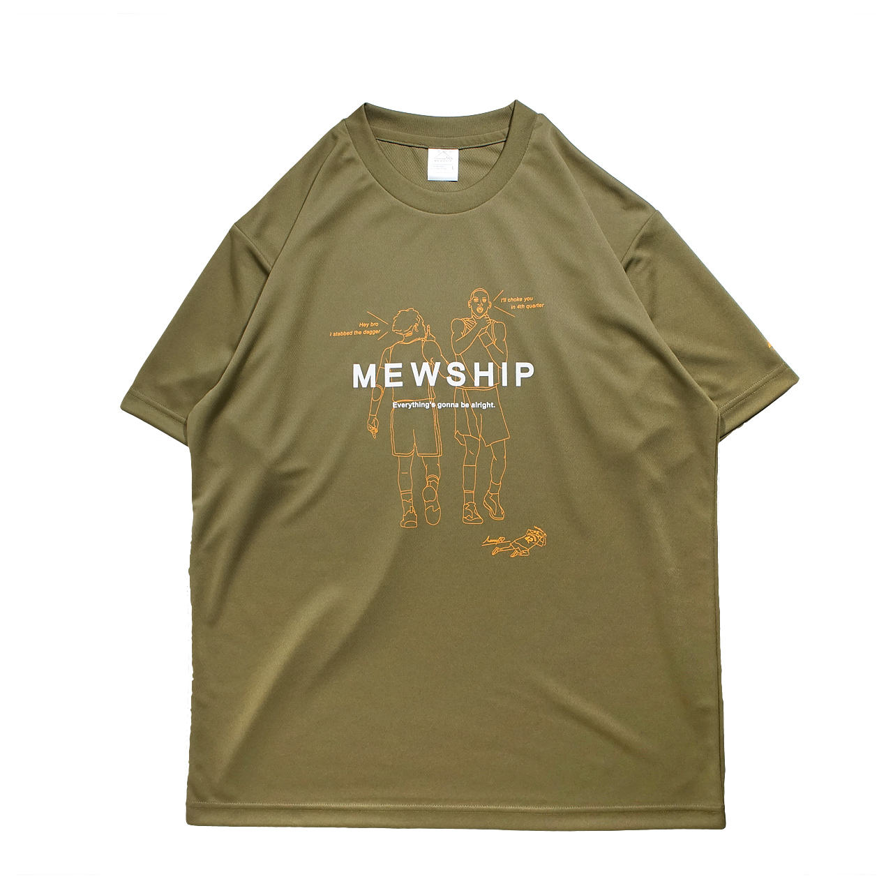 MEWSHIP HEEL S/S PL 【Olive×G.Yellow×White】