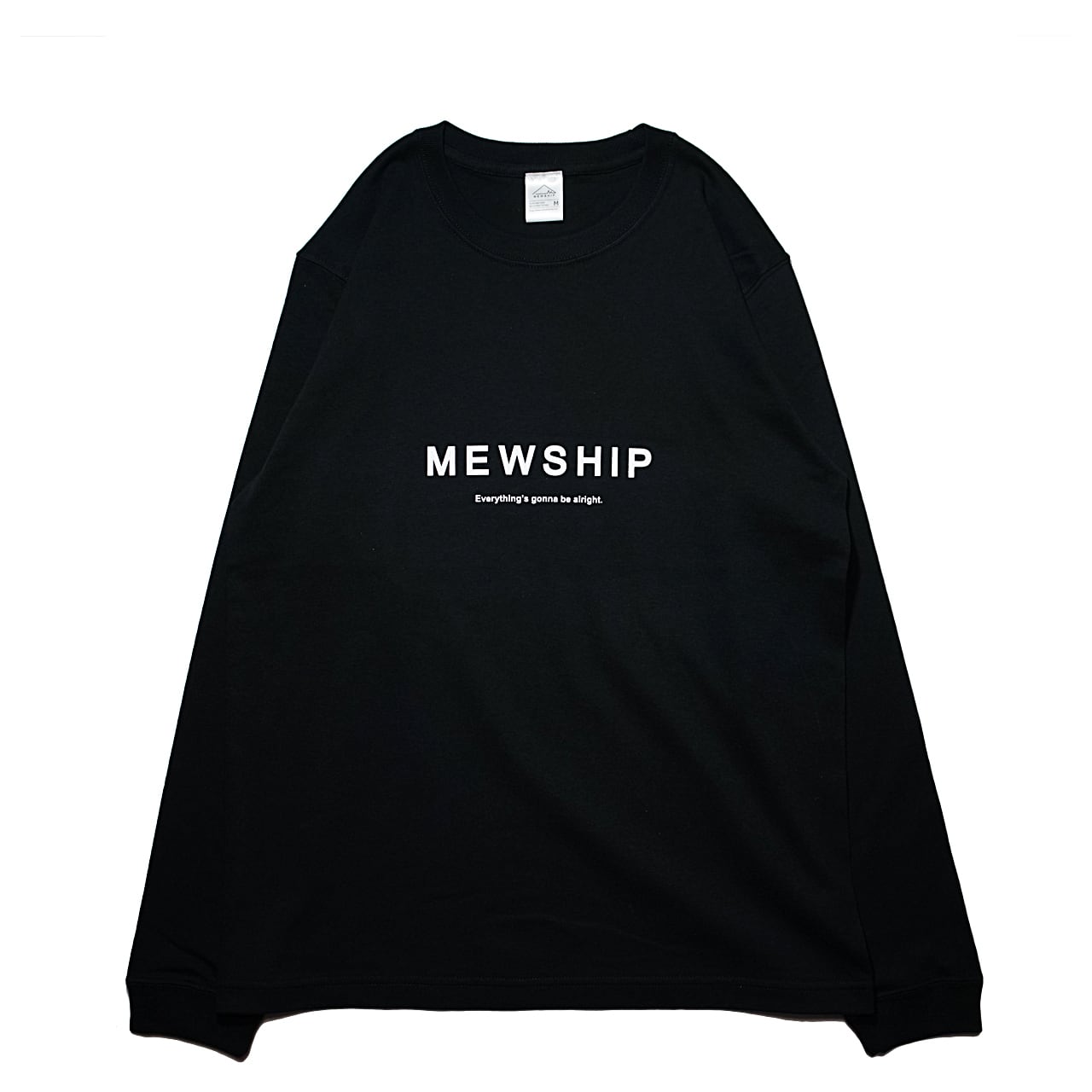 Mewship LOGO L/S CT 7.1【Black×White】