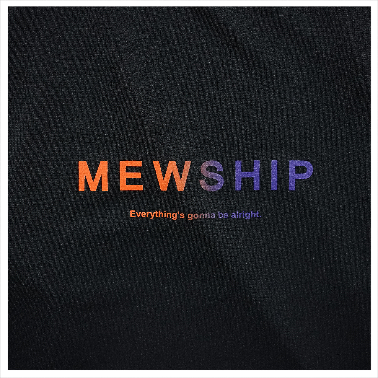 MEWSHIP L/S PL 【Black×Orange×Purple】