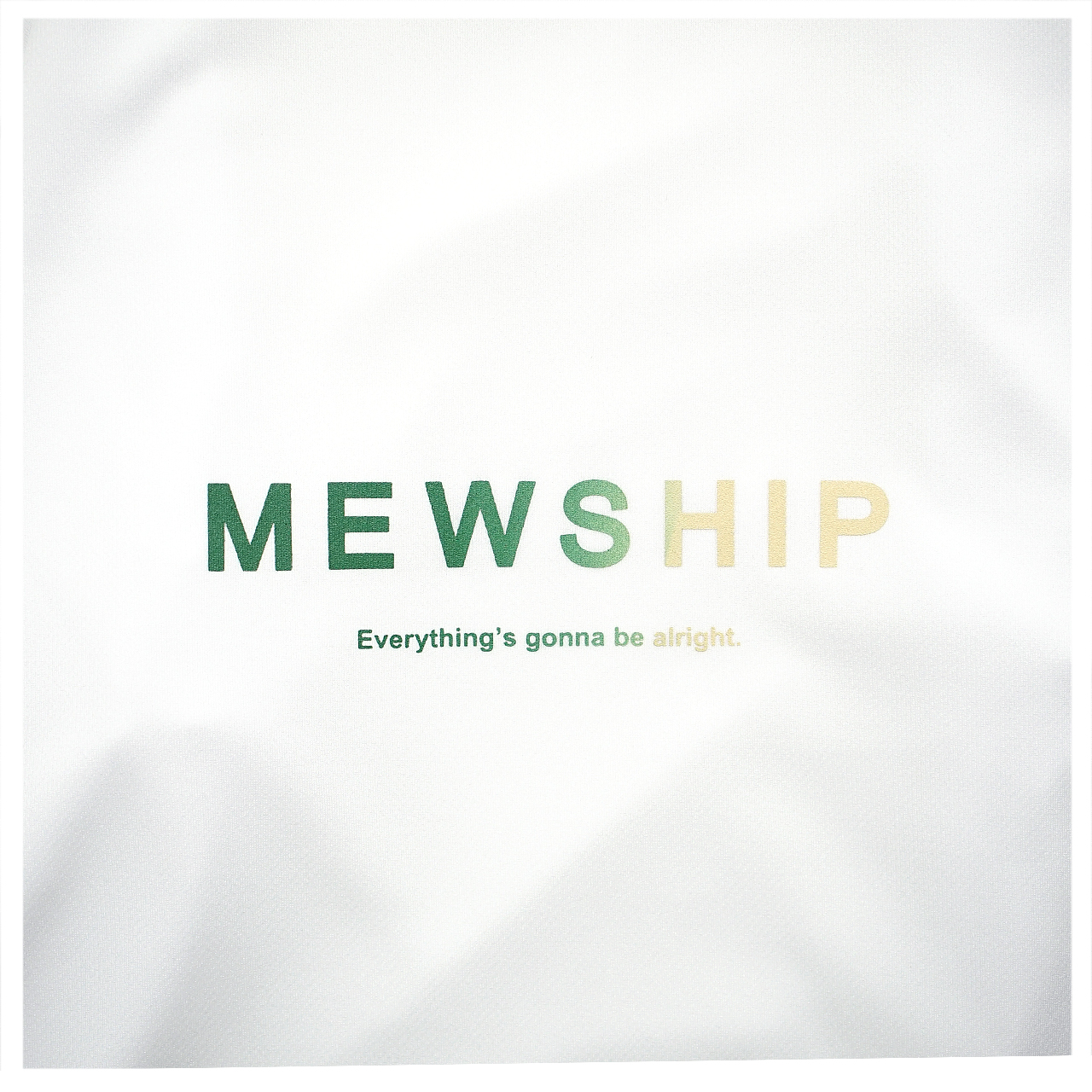 MEWSHIP L/S PL 【White×Green×Baige】