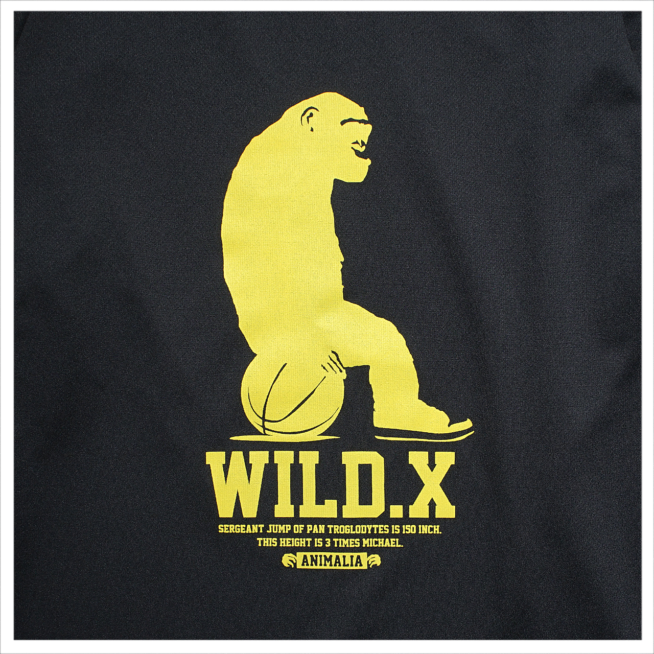 MEWSHIP WILD.X 21 L/S PL <Black×Yellow>