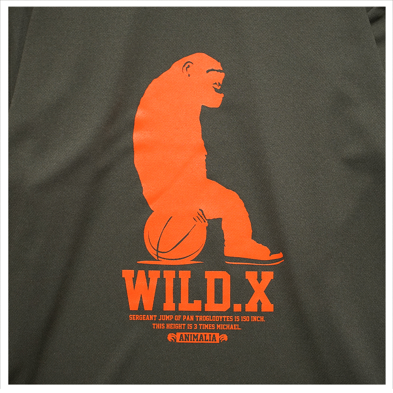 MEWSHIP WILD.X 21 L/S PL <J.Green×Orange>