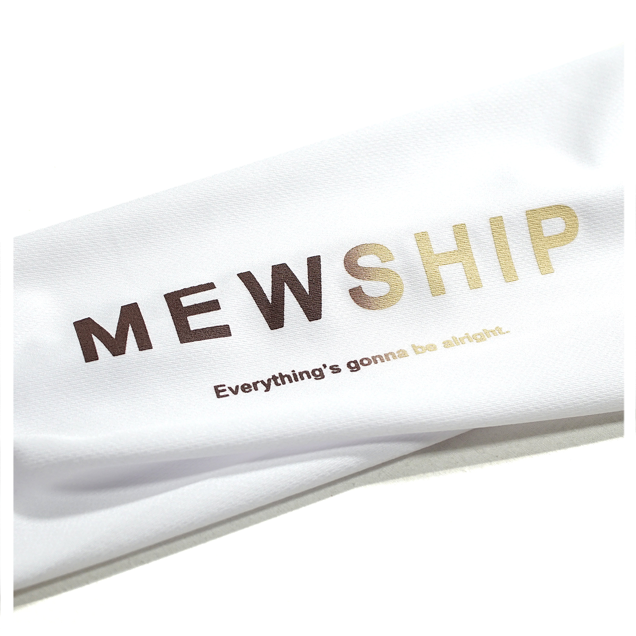 MEWSHIP WILD.X 21 L/S PL <White×Brown>